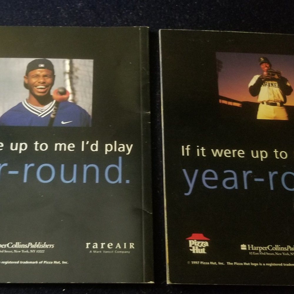 Ken Griffey Jr. baseball bks- from 1997 Pizza Hut kids meals - Picture 2 of 2